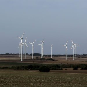 An array of windmills...
(Alsleben)