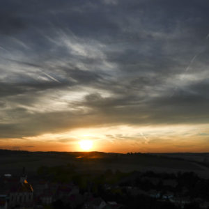 Sunset view from the castle -2