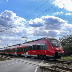 A German regional train.